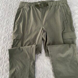 Eddie Bauer ClimaTrail Cargo Crop Pants Sz 14